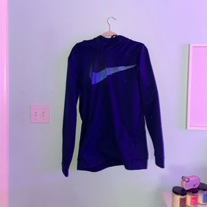 Navy blue nike hoodie